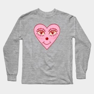 Happy Heart Long Sleeve T-Shirt